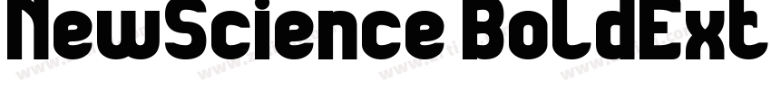 NewScience BoldExten字体转换